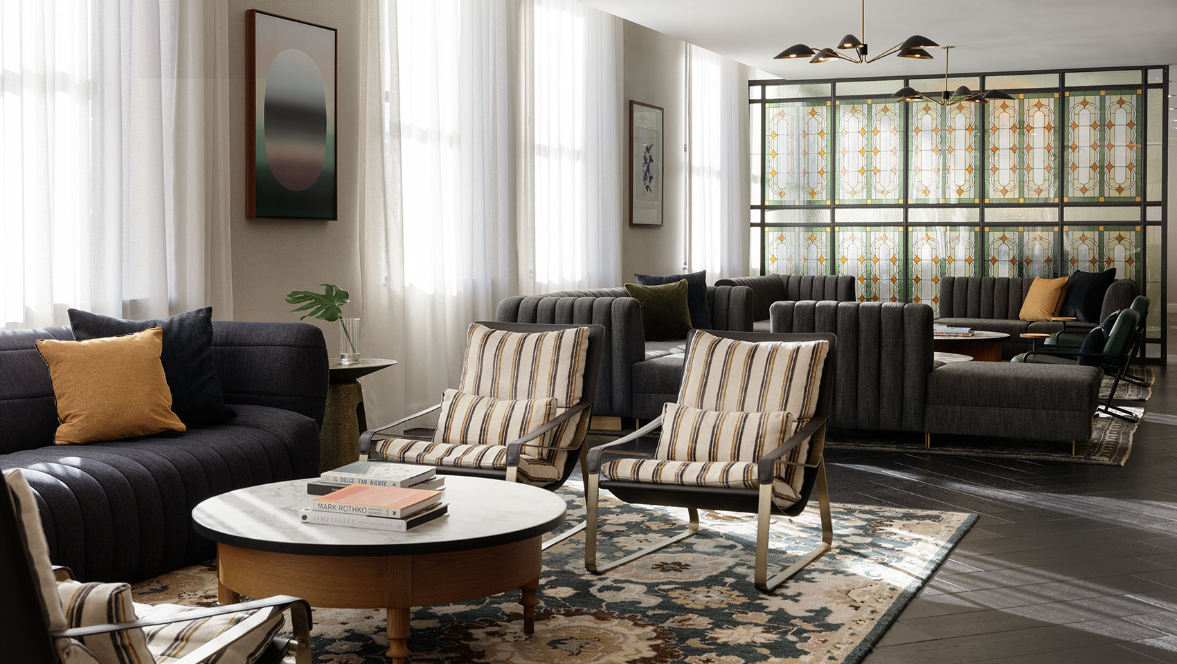 Lobby Living Room at Kimpton Hotel Monaco Baltimore