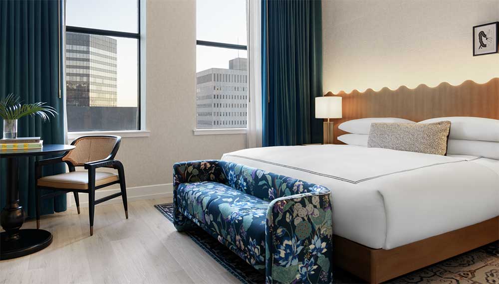 King Guestroom at Kimpton Hotel Monaco Baltimore